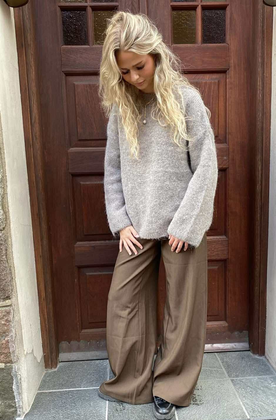 SLFGABRIELLA Pullover - Steel Gray